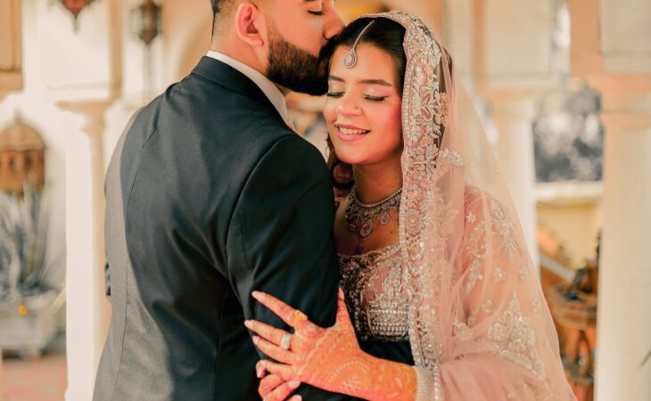 Wedding couple photo (beautiful, emotional shot)